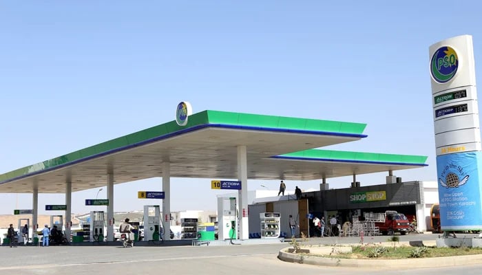 This image shows the Pakistan State Oil filling station on January 29, 2021. — Facebook/Pakistan State Oil