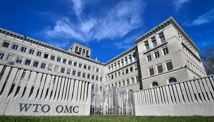 The World Trade Organization (WTO) headquarters are seen in Geneva on April 12, 2018. — AFP