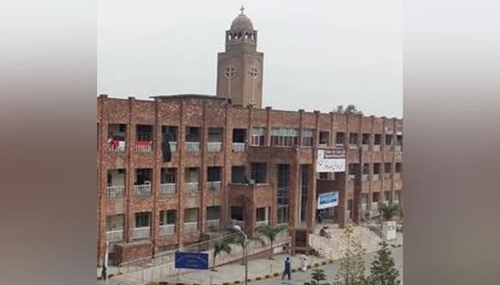 Holy Family Hospital building can be seen in this picture. — Facebook /Holy Family Hospital