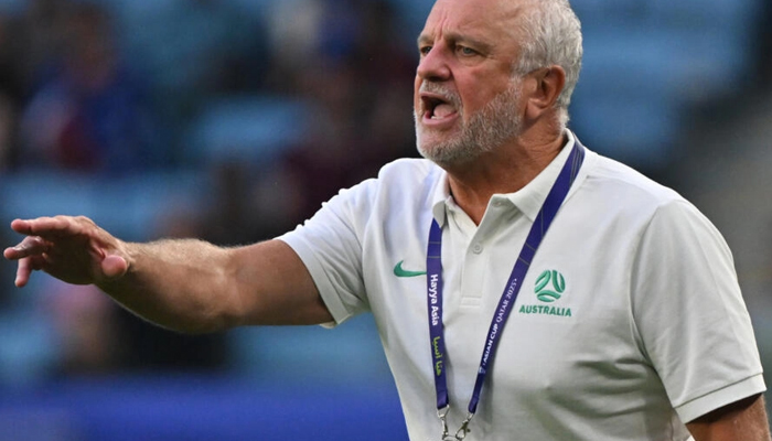 Head coach of the Socceroos - Australias senior mens national soccer team Graham Arnold can be seen in this image. — AFP/File