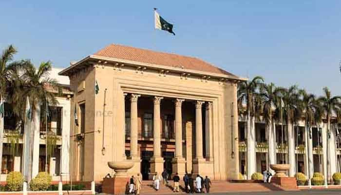 The Punjab Assembly building in Lahore. — Geo.tv/ file