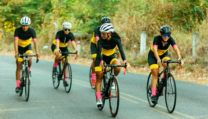 This representative image shows people riding bicycles. — Unsplash