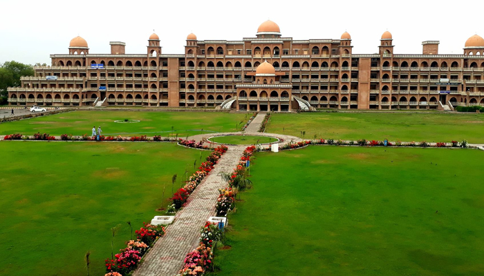 A view of The University of Peshawar building. — Facebook/University of Peshawar