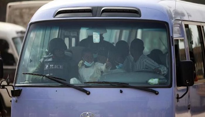 The freed bus passengers received medical check-ups before being reunited with their families. — AFP/File