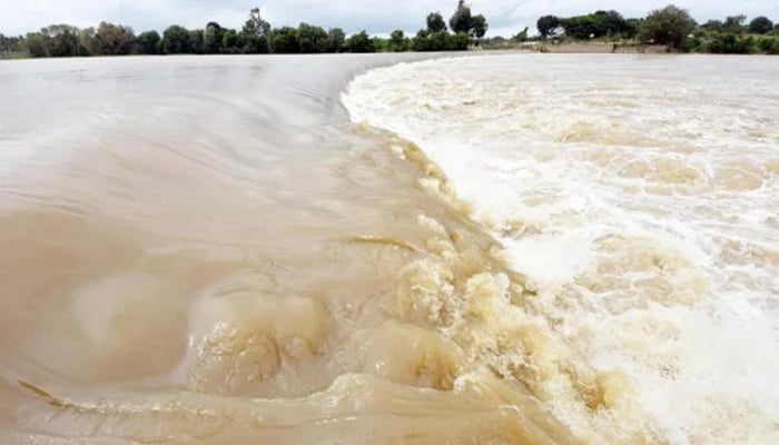 Picture of River Sutlej in Punjab. — Radio Pakistan/File