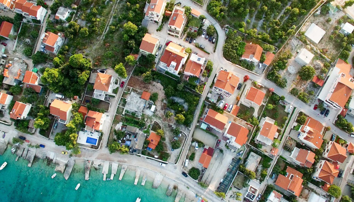An aerial view of a residential area. — Pexels