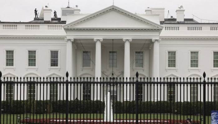 This representational picture shows the White House in Washington DC, US. — AFP/File