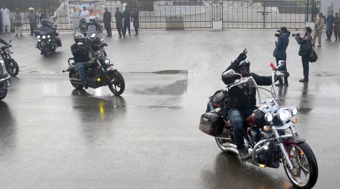 Heavy motorbike rally sets off to promote tourism in Sindh - Vimarsana News