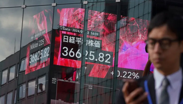 Japans stock market can be seen in this image. — AFP/File