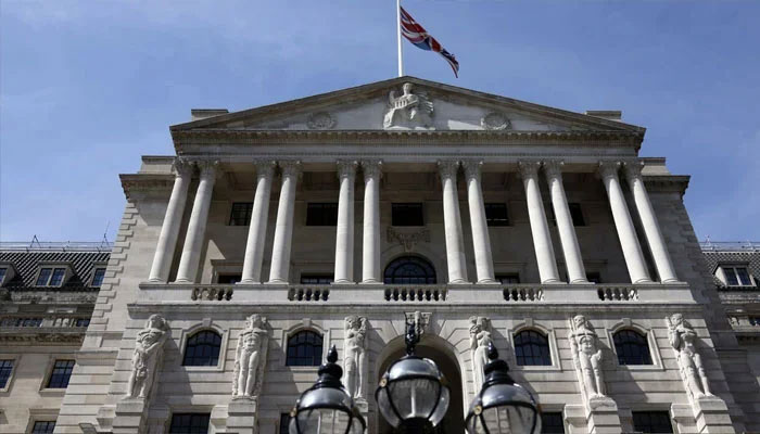 This image shows the Bank of England. — AFP/File