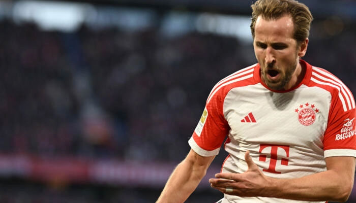 English Footballer Harry Kane can be seen in this image. — AFP/File