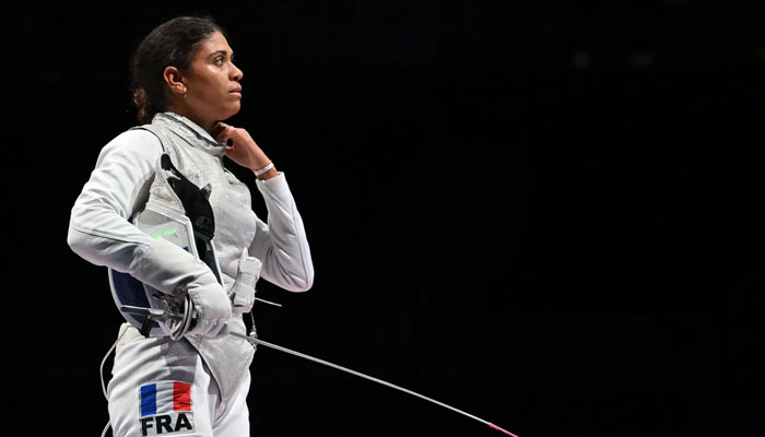 French fencer Ysaora Jennifer Thibus can be seen in this image. — AFP/File