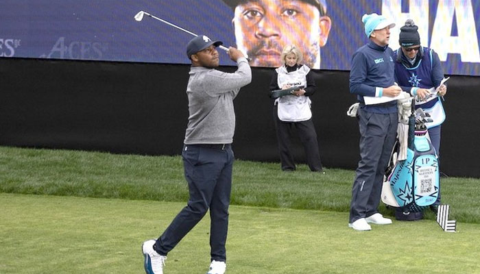This image shows American professional golfer Harold Werner III plays a shot. — AFP/File