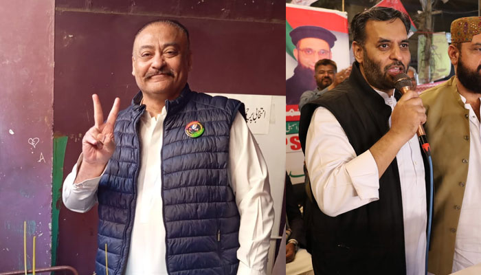 This combo shows Pakistan Peoples Party’s (PPP) Abdul Qadir Patel (R) and Mustafa Kamal of the Muttahida Qaumi Movement-Pakistan (MQM-P). — Facebook/Abdul Qadir Patel,Syed Mustafa Kamal