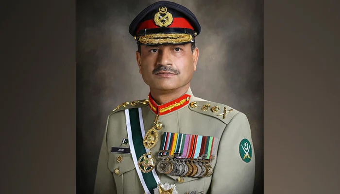 Chief of Army Staff (COAS) General Syed Asim Munir. — ISPR website