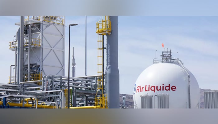 Air Liquide plant can be seen. — Air Liquide Group Website