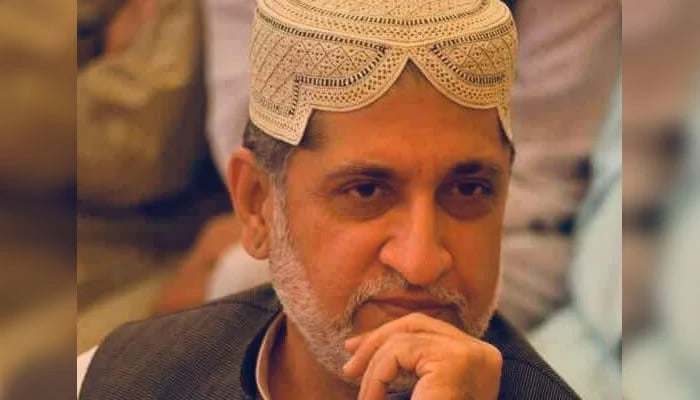 Balochistan National Party-Mengal (BNP-M) President Sardar Akhtar Mengal can be seen in this image. — Facebook/Sardar Akhtar Mengal