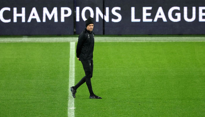 Luis Enrique can be seen in this image. — AFP/File