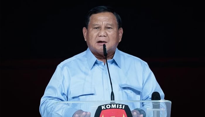 Defense Minister of Indonesia Prabowo Subianto can be seen in this image. — AFP/File