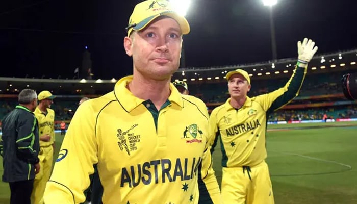 Former Australian captain Michael Clarke. — AFP/File