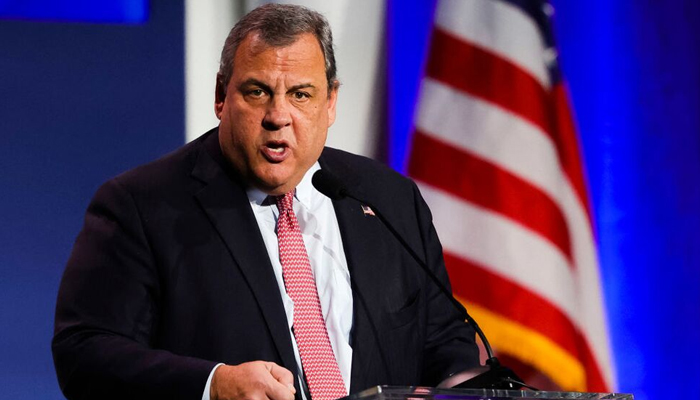 Former Republican presidential candidate Chris Christie. — AFP/File