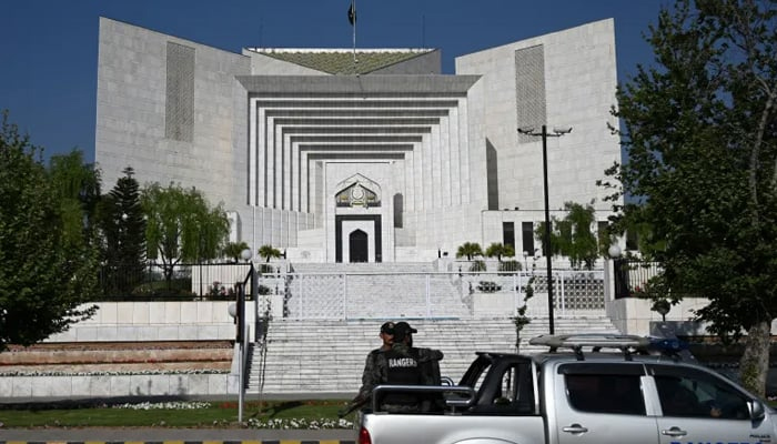 The Supreme Court of Pakistans building. — AFP/File
