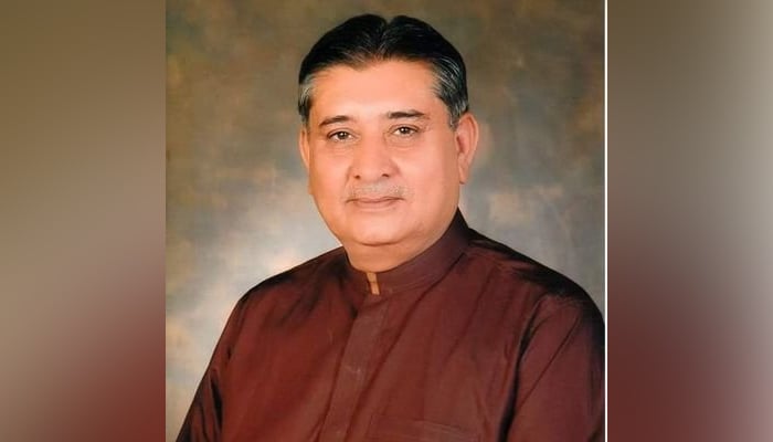 Late Engineer Abdul Aziz Junejo, elected MPA from Khairpur Nathan Shah, district Dadu can be seen in this image. — APP/File