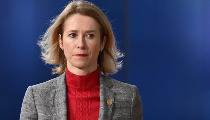 Estonias Prime Minister Kaja Kallas. — AFP/File