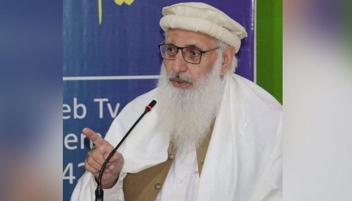 JI KP president Prof Mohammad Ibraheem Khan. — X/@PMIbrahimKhan