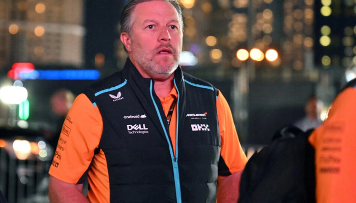 CEO of McLaren, Zak Brown can be seen in this image. — AFP/File
