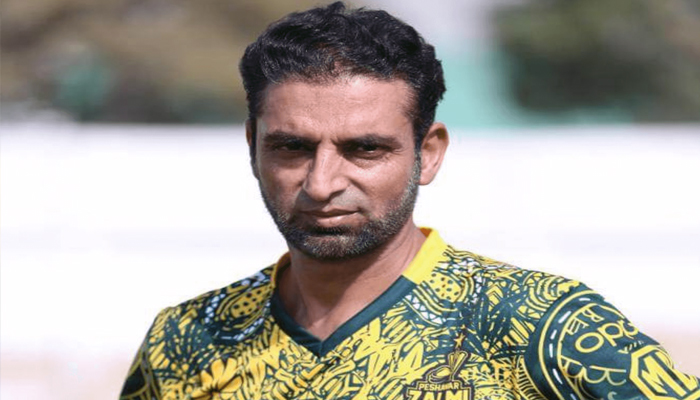 Peshawar Zalmi’s Director Cricket Mohammad Akram can be seen in this image. — Peshawar Zalmi website