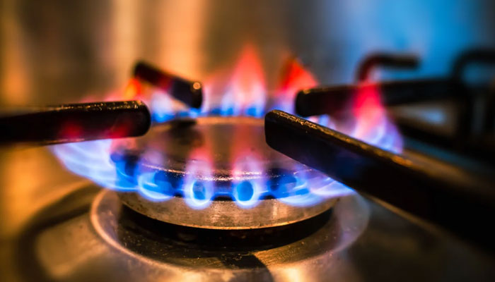 A representational image of a gas stove. — Scientific American