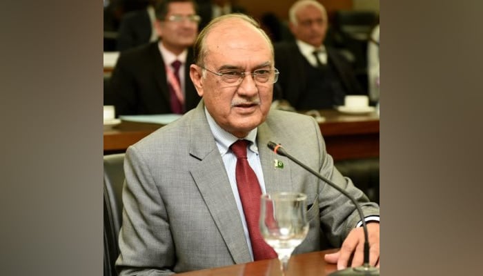 Former Secretary Defence Lt-General (R) Naeem Khalid Lodhi. — X/@naeemlodhi53