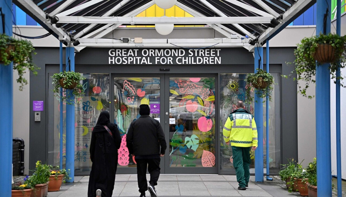 Great Ormond Street Hospital for Children can be seen in this image. — AFP/File