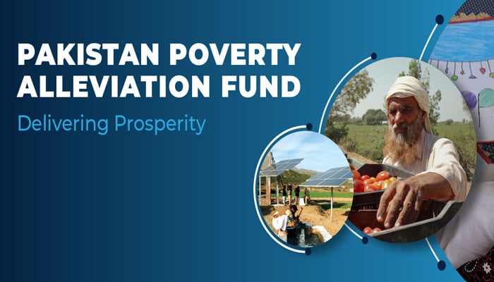 The image is a poster of the Pakistan Poverty Alleviation Fund (PPAF) on Facebook. — Facebook/theppaf