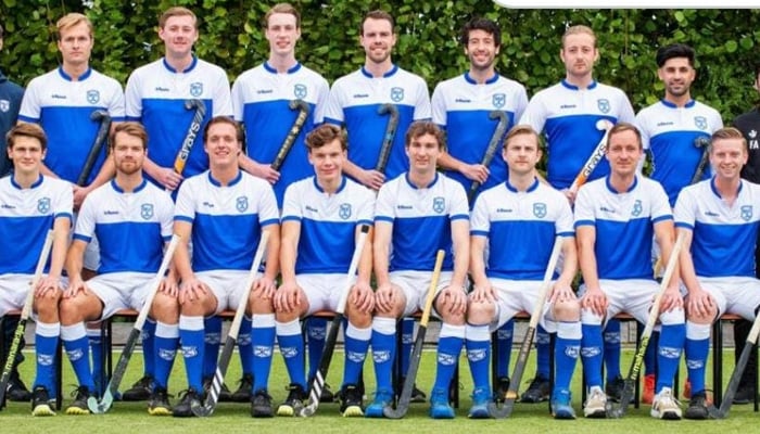 Dutch Hockey Club team posing for a picture on February 18, 2024. — APP