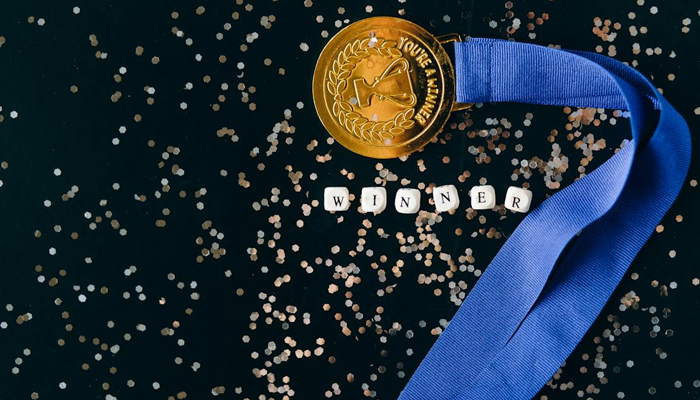 This representational image shows a Gold Medal. — Pexel