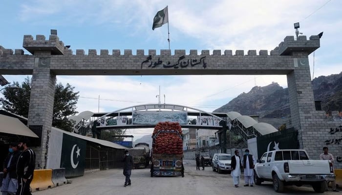 A general view of the border post in Torkham, Pakistan. — AFP/File