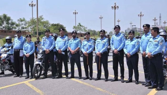 The representational image of the Islamabad police. — APP