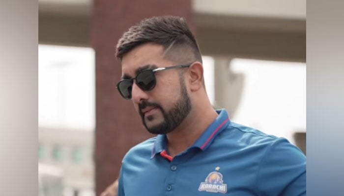 Tabraiz Shamsi of Karachi Kings can be seen in this image. — Facebook/Karachi Kings