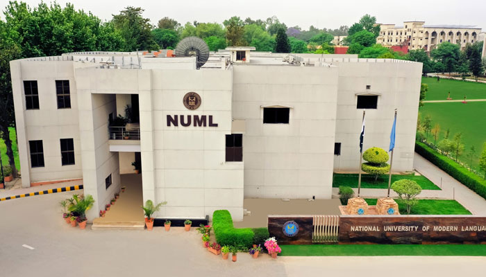 National University of Modern Languages (NUML) building can be seen. — Facebook/NUML