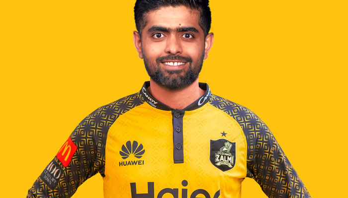 Peshawar Zalmi’s skipper Babar Azam. — Peshawar Zalmi