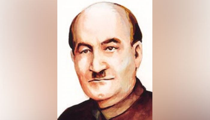 The famous Urdu poet and prose writer Josh Malihabadi. — APP/File