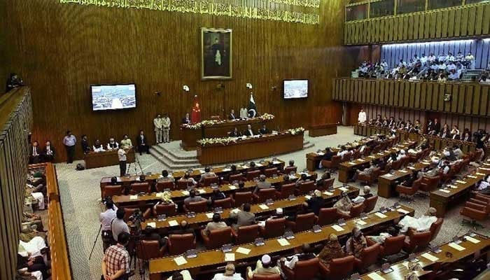The inside view of the Senate of Pakistan. — Radio Pakistan/File