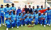 India win blind cricket series