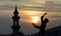 10 held in crackdown on kite flying