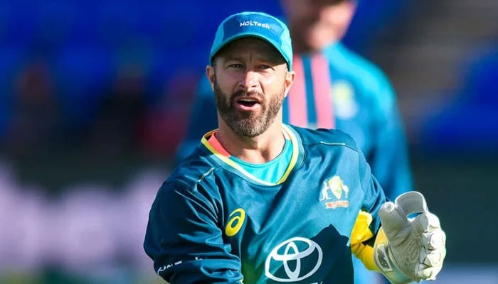 Australias T20I captain Matthew Wade can be seen in this image. — AFP/File