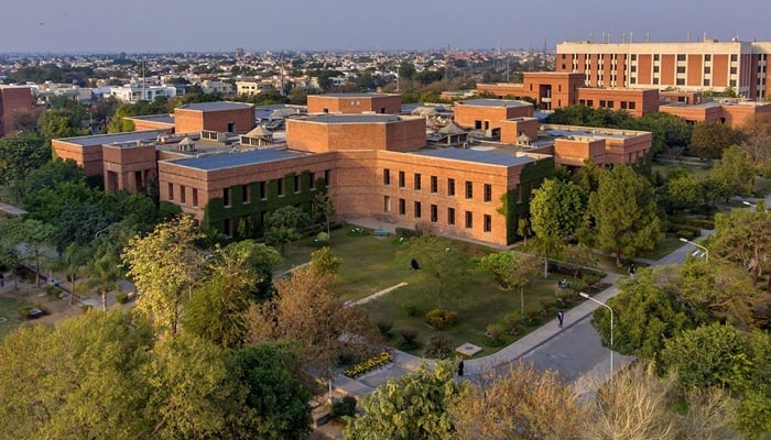 A general view of the Lahore University of Management Sciences (LUMS). — LUMS Website