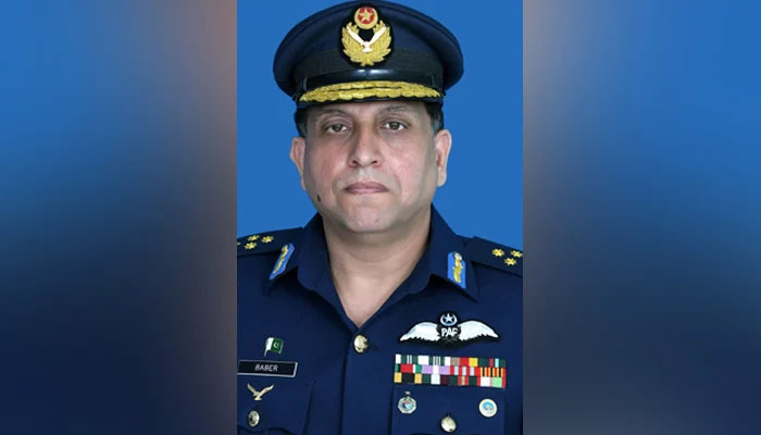 Air Marshal Zaheer Ahmad Babar, the new Chief of the Pakistan Air Force. — Twitter/DGPR_PAF