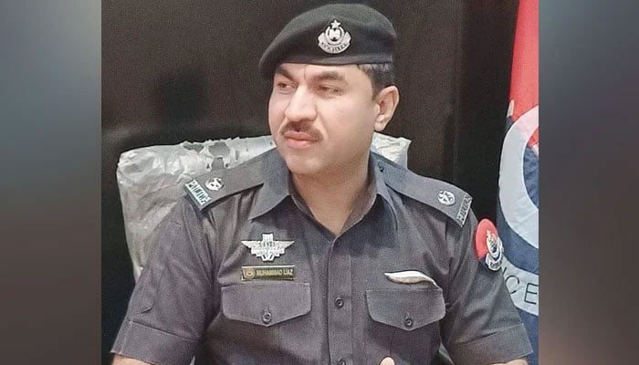 Superintendent of Police (SP) Ijaz Khan. — Provided by the Reporter Abubakar Saddiq